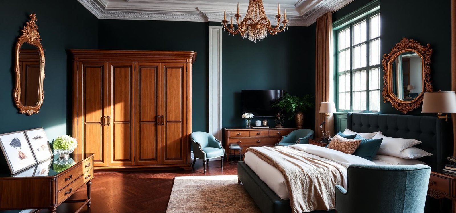 Quartos elegantes